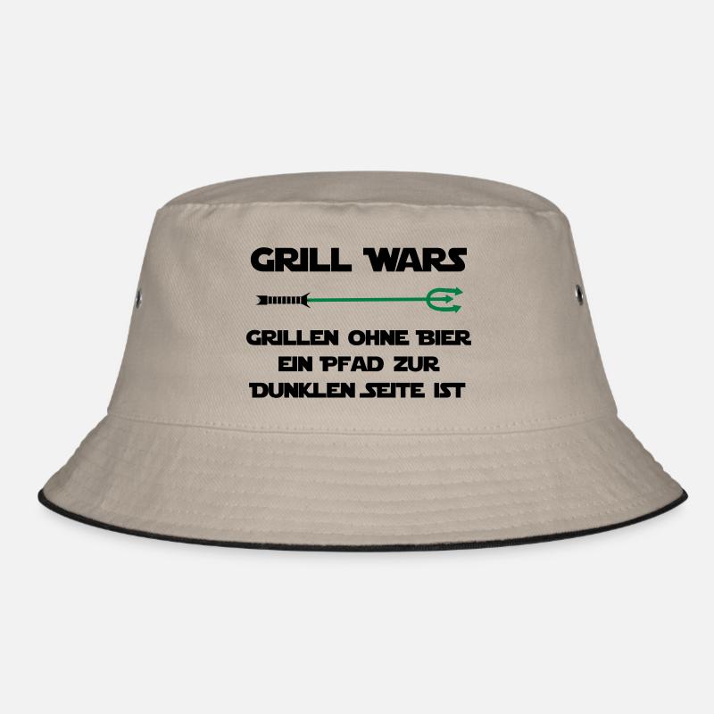Grill Wars Grillen Bier Bucket Hat