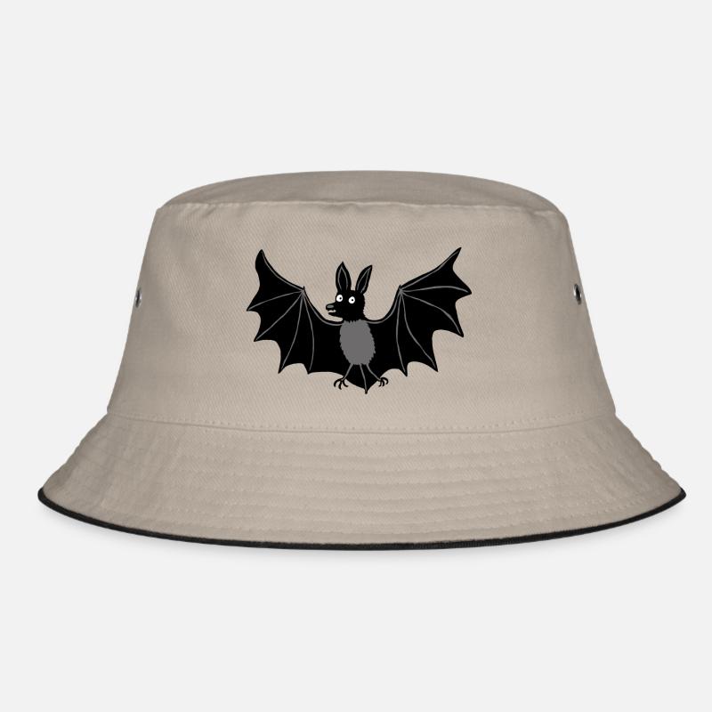 Fledermaus c Bucket Hat