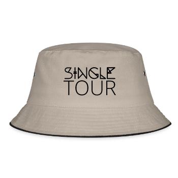 Single: Single Tour - Bucket Hat - khaki/black - Front