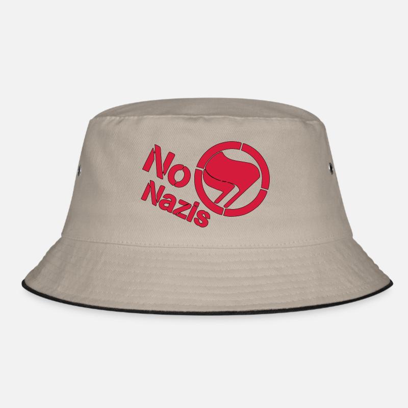 no Nazis Bucket Hat