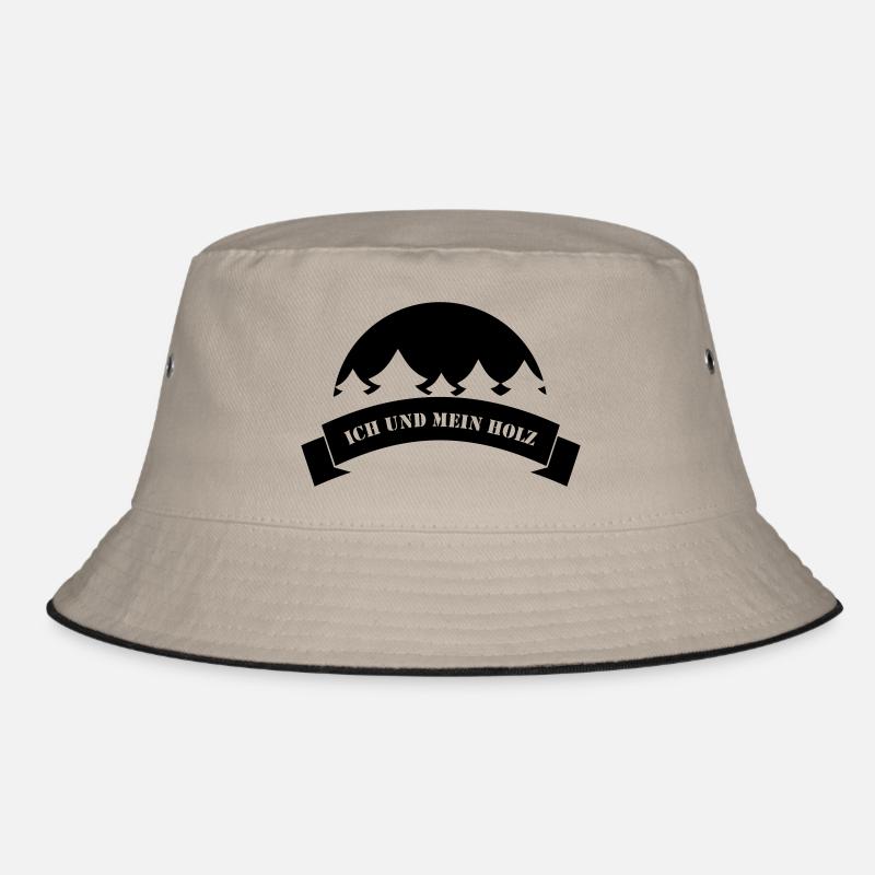 Ich und mein Holz Bucket Hat