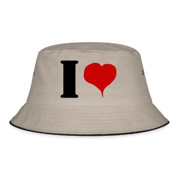 i love - Bob - kaki/noir - Devant