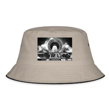 Berlin TV Tower - Jeans Brown Photography - Bucket Hat - khaki/black - Front