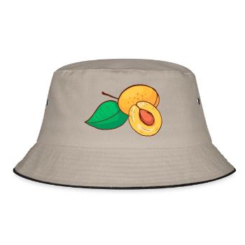 Mirabelle Yellow Plum - Bucket Hat - khaki/black - Front