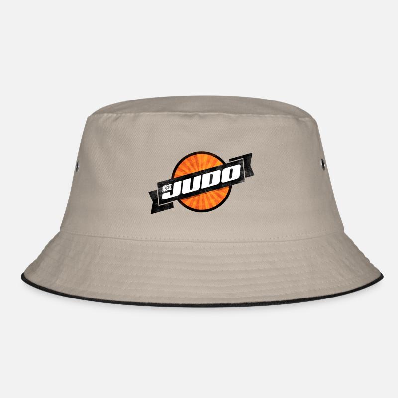 Judo Retro Logo Bucket Hat