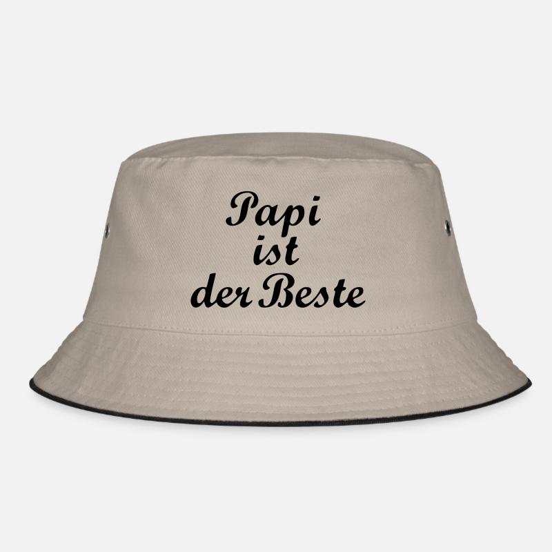 Papi ist der Beste Baby Geburt Kind Geschenk Bucket Hat