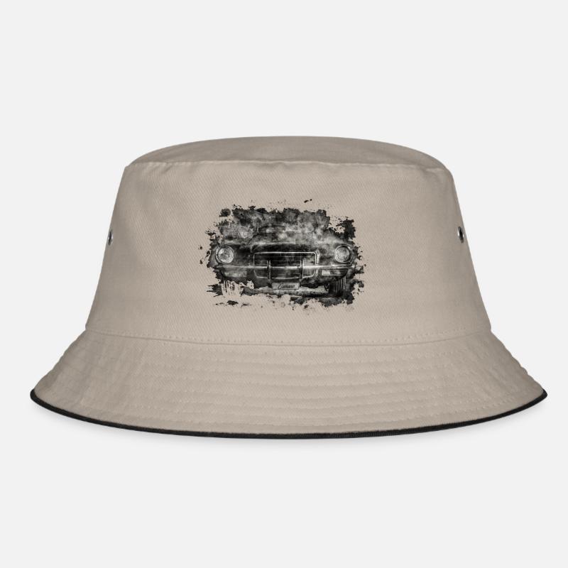 Camaro - Bucket Hat - Khaki/Schwarz