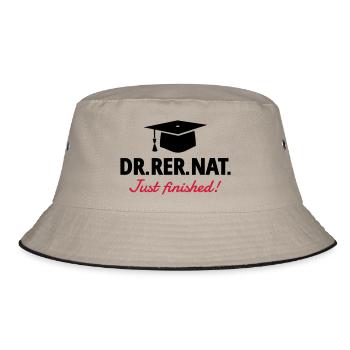 Doktor - Bucket Hat - Khaki/Schwarz - Vorne