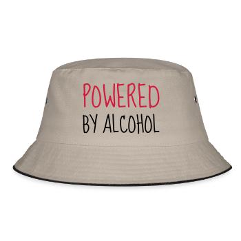 Alcohol - Drunk - Bier - Alkohol - Party - Humor - Bob - kaki/noir - Devant