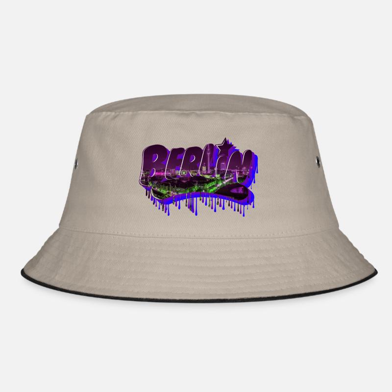 Berlin graffiti lettering Bucket Hat