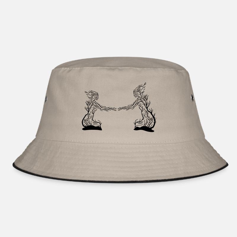 Frau_und_Mann_mw6 Bucket Hat
