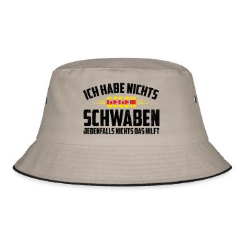 Badener - Bucket Hat - Khaki/Schwarz - Vorne