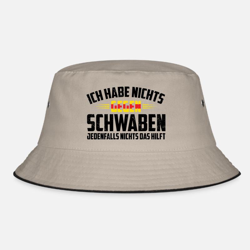 Badener - Bucket Hat - Khaki/Schwarz