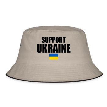 Support ukraine - Bob - kaki/noir - Devant