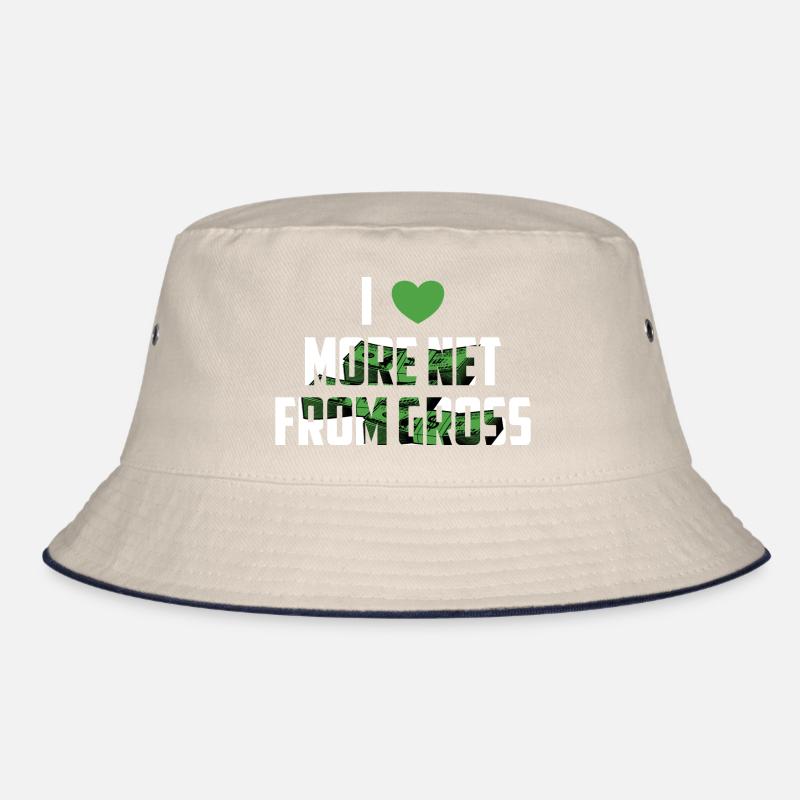 More net from gross Bucket Hat