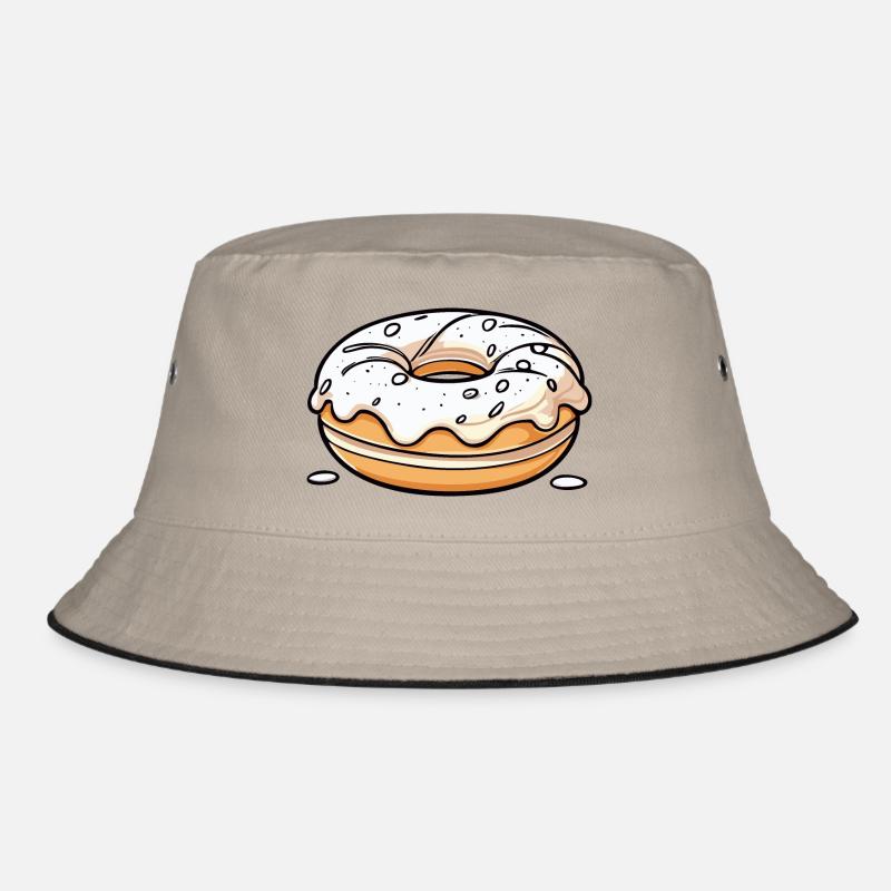 Doughnut - Bucket Hat - khaki/black