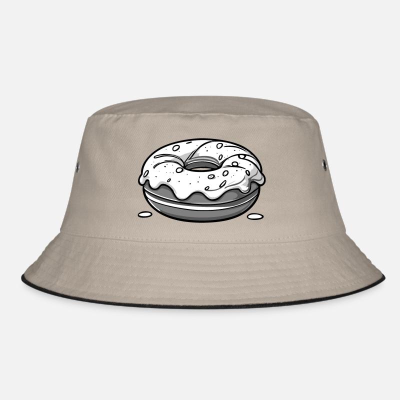 Donut - black Bucket Hat
