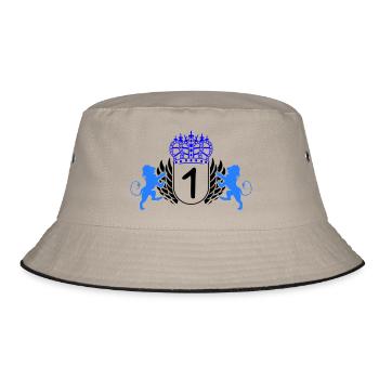Coat of arms 1 - Bucket Hat - khaki/black - Front