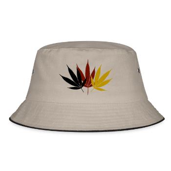 Cannabis Noir Rouge Or - Bob - kaki/noir - Devant
