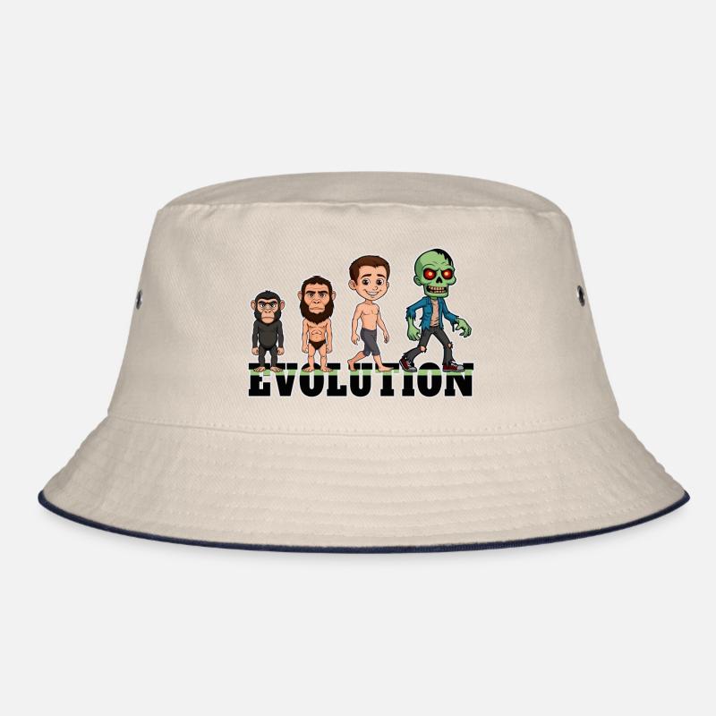 Evolution Zombie Bucket Hat