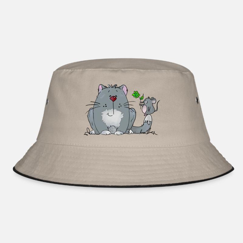 Cat and Mouse Bucket Hat