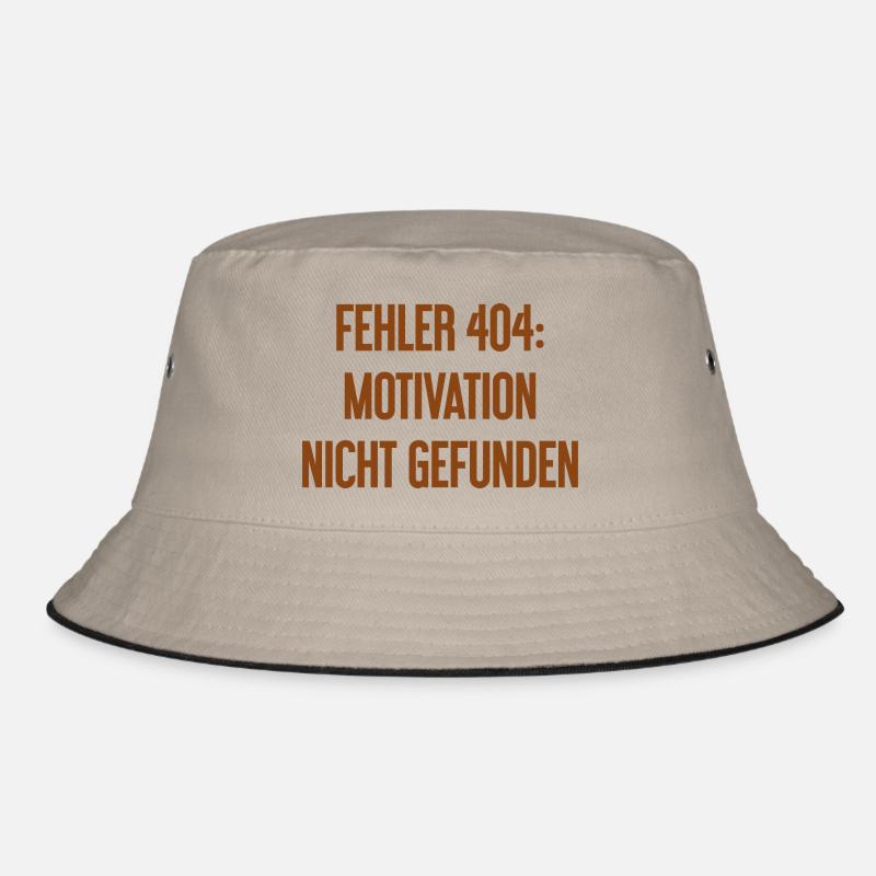 Fehler 404: Motivation nicht gefunden Bucket Hat
