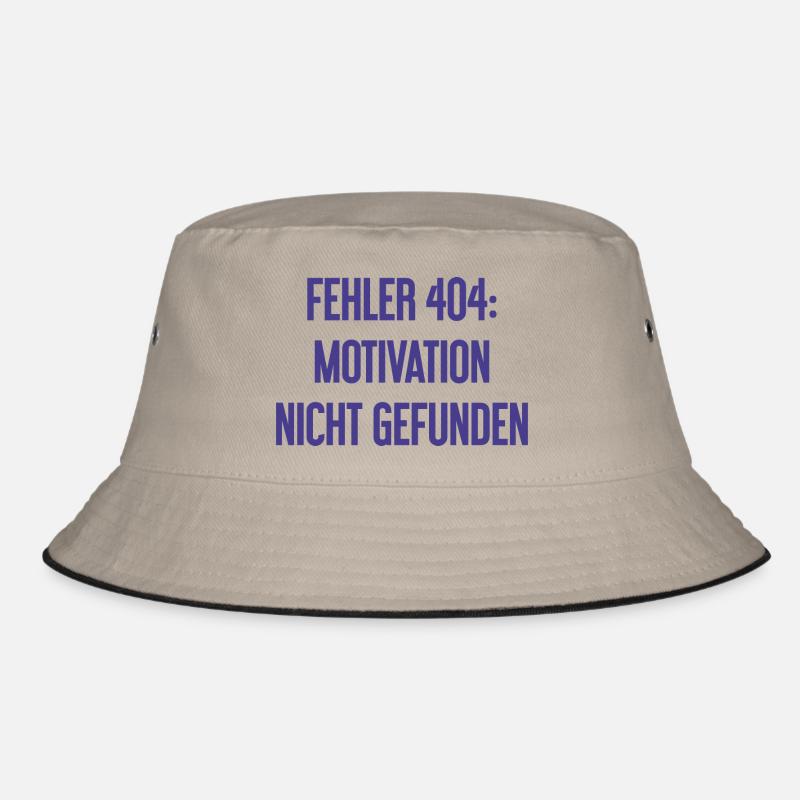 Fehler 404: Motivation nicht gefunden Bucket Hat