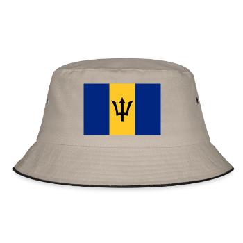 Barbados - Bucket Hat - khaki/black - Front