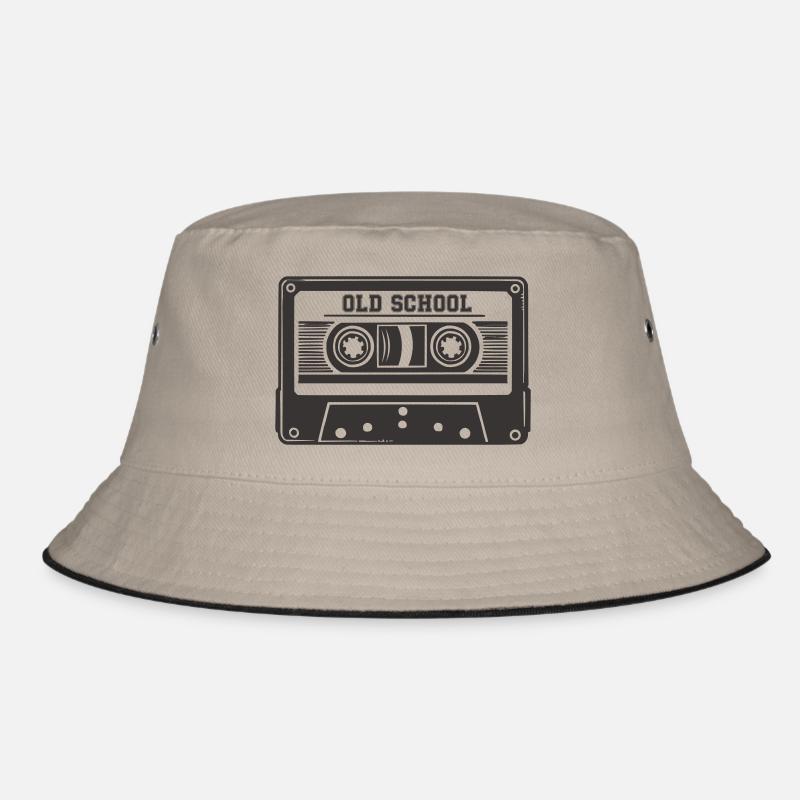 Audio Cassette Old School Bucket Hat