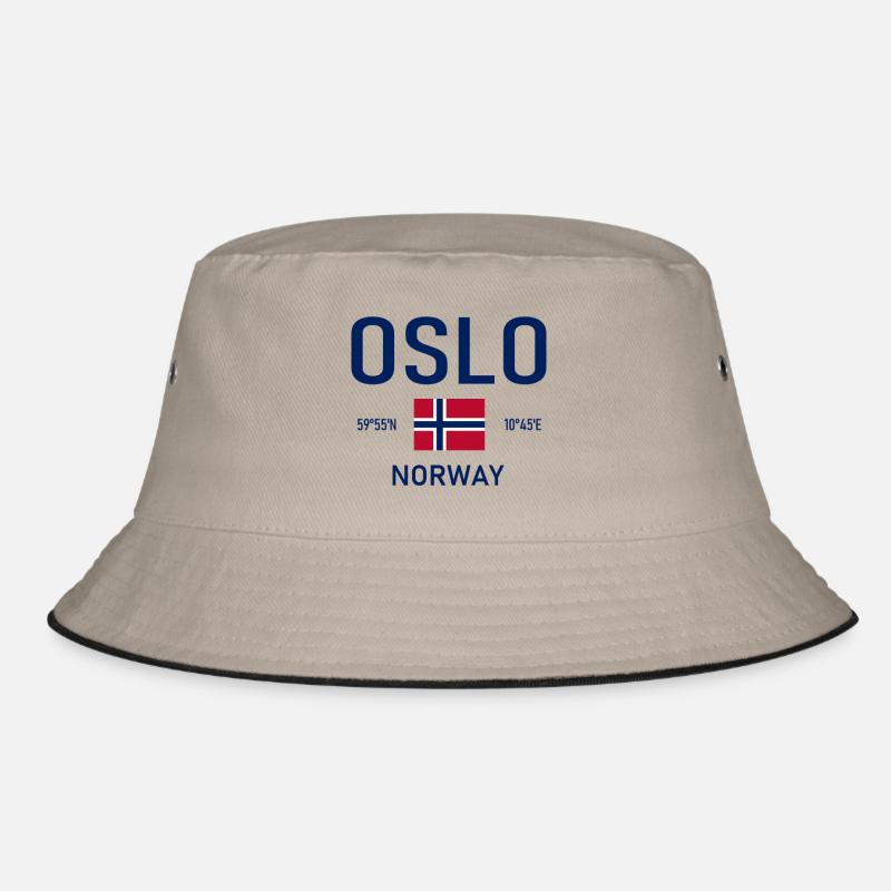 Oslo - Norvège - Coordonnées - Drapeau Bob
