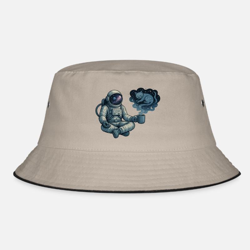 Cosmic Coffee Break Bucket Hat