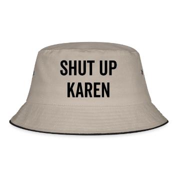 Tais-toi Karen - Bob - kaki/noir - Devant