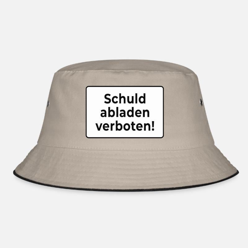 Unloading guilt prohibited Bucket Hat