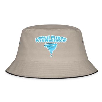 Profession Breathing Instructor - Bucket Hat - khaki/black - Front