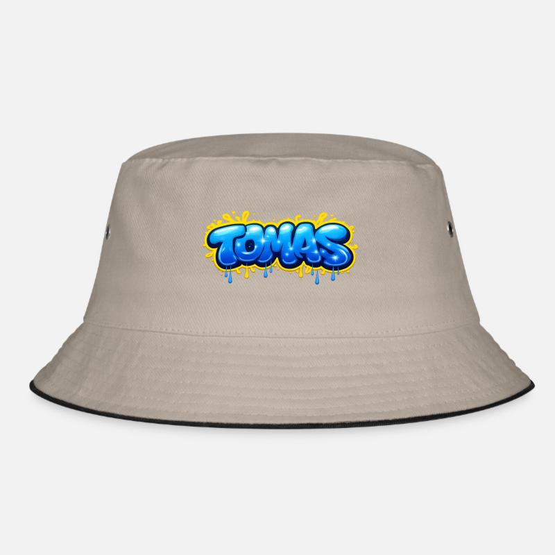 TOMAS GRAFFITI NAME FOR PERFECT GIFT PRINTABLE Bucket Hat