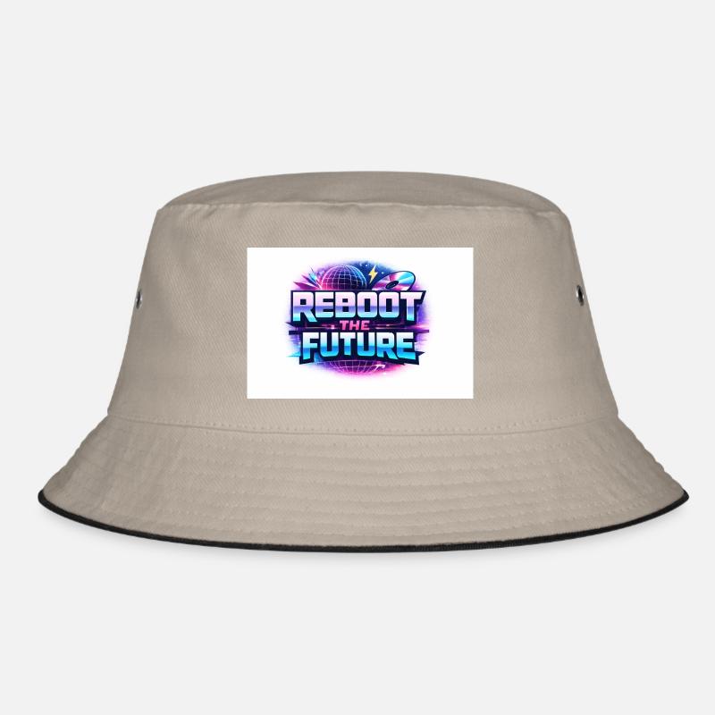 Reboot the Future Neon Bucket Hat