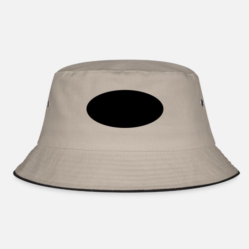 Oval background Bucket Hat