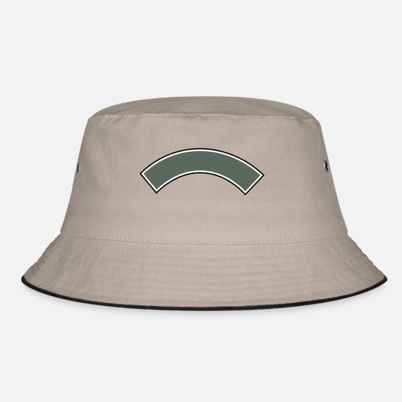 Banner bent flat Bucket Hat