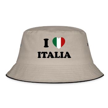 I Love Italia - Bob - kaki/noir - Devant