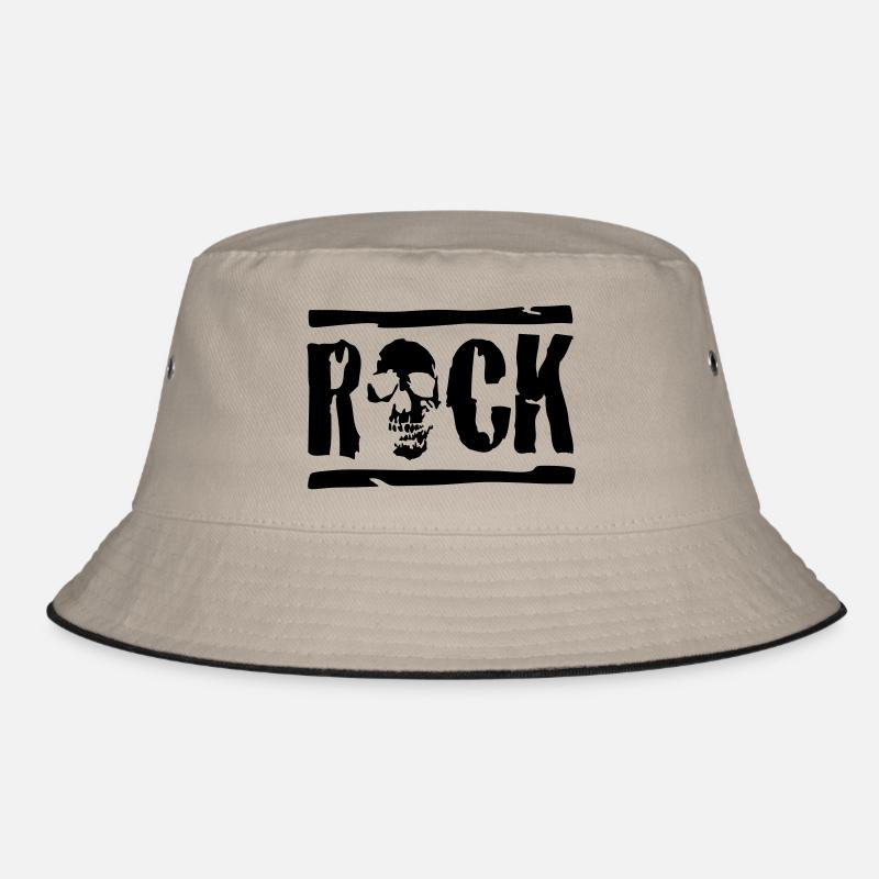 rock2_1c Bucket Hat