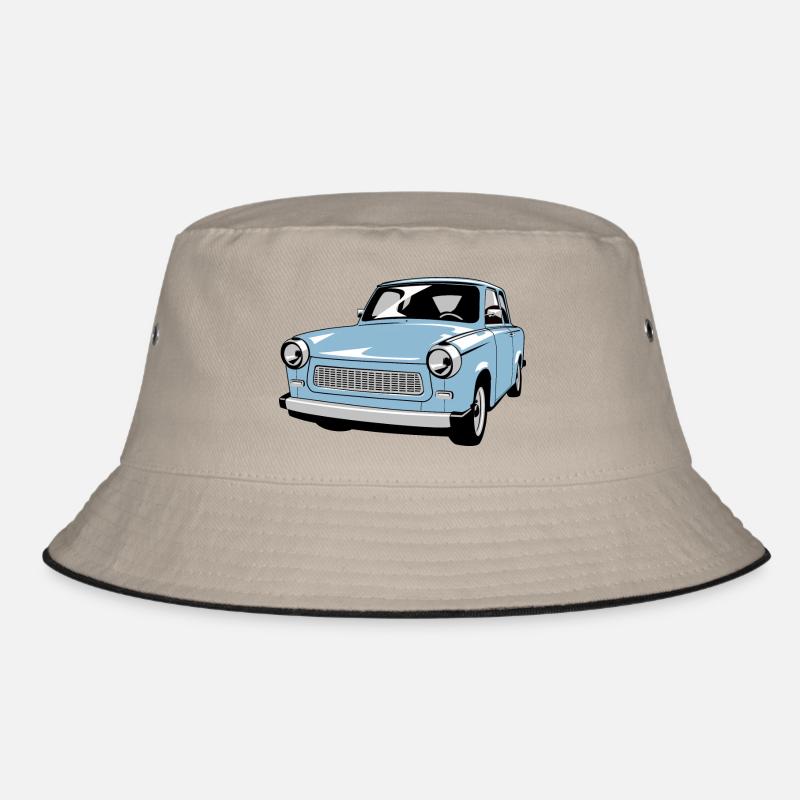 601 - Bucket Hat - Khaki/Schwarz