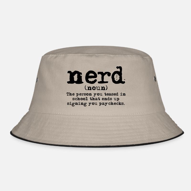 Nerd Definition Bucket Hat