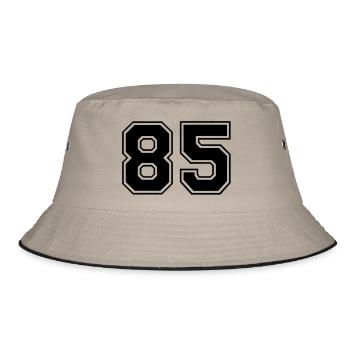 85 - Bucket Hat - khaki/black - Front