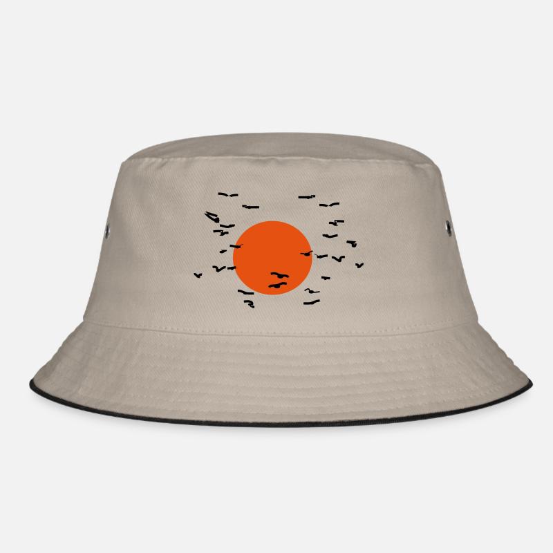 Birds in the sun Bucket Hat