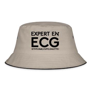 Expert en ECG - Bob - kaki/noir - Devant