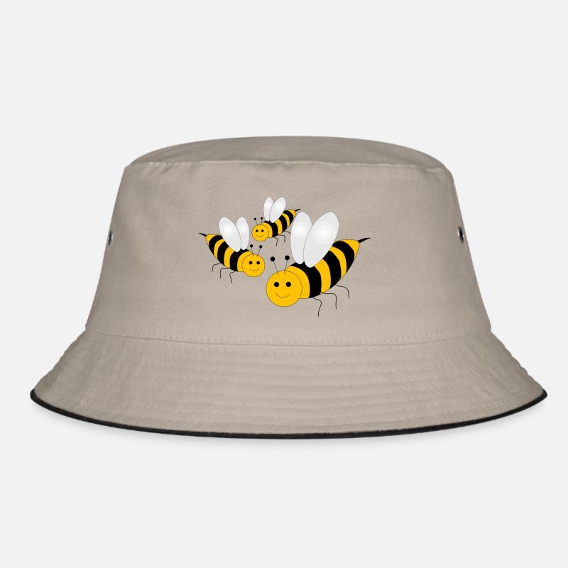 abeille - Bob - kaki/noir