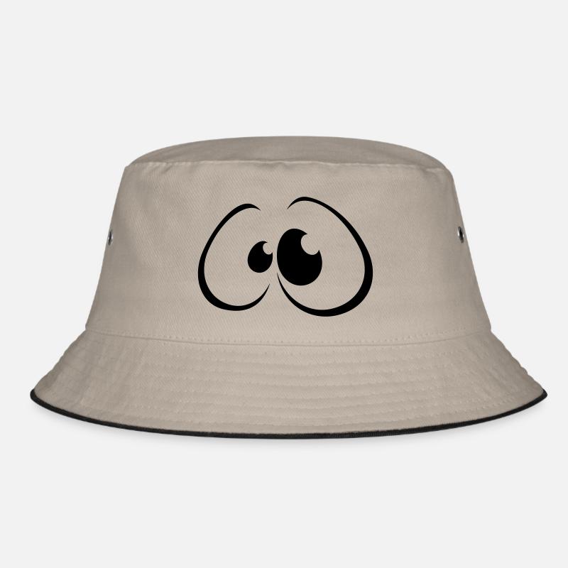 Eyes Design Bucket Hat