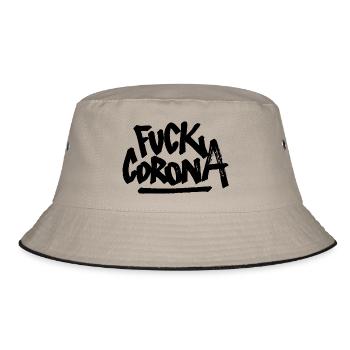 Fuck Corona Covid 19 - Bob - kaki/noir - Devant