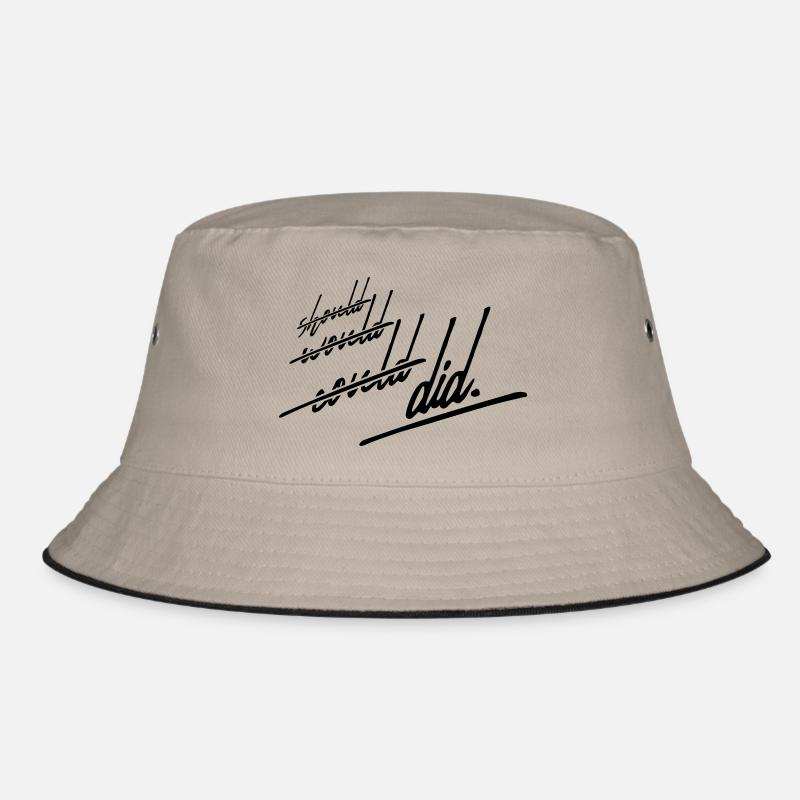 Did Should Would Bucket Hat