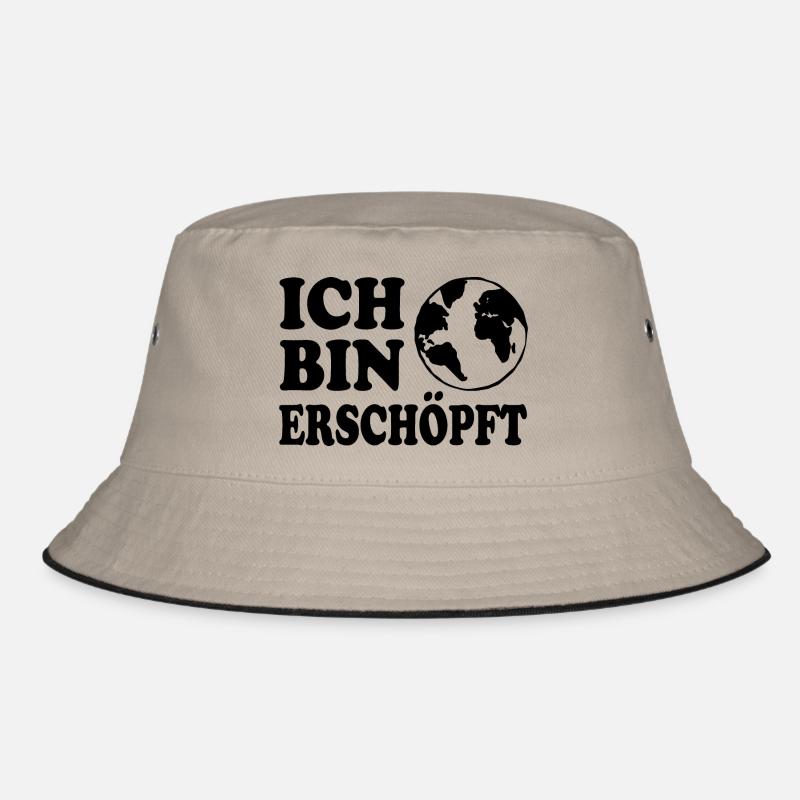 ich bin erschöpft Bucket Hat
